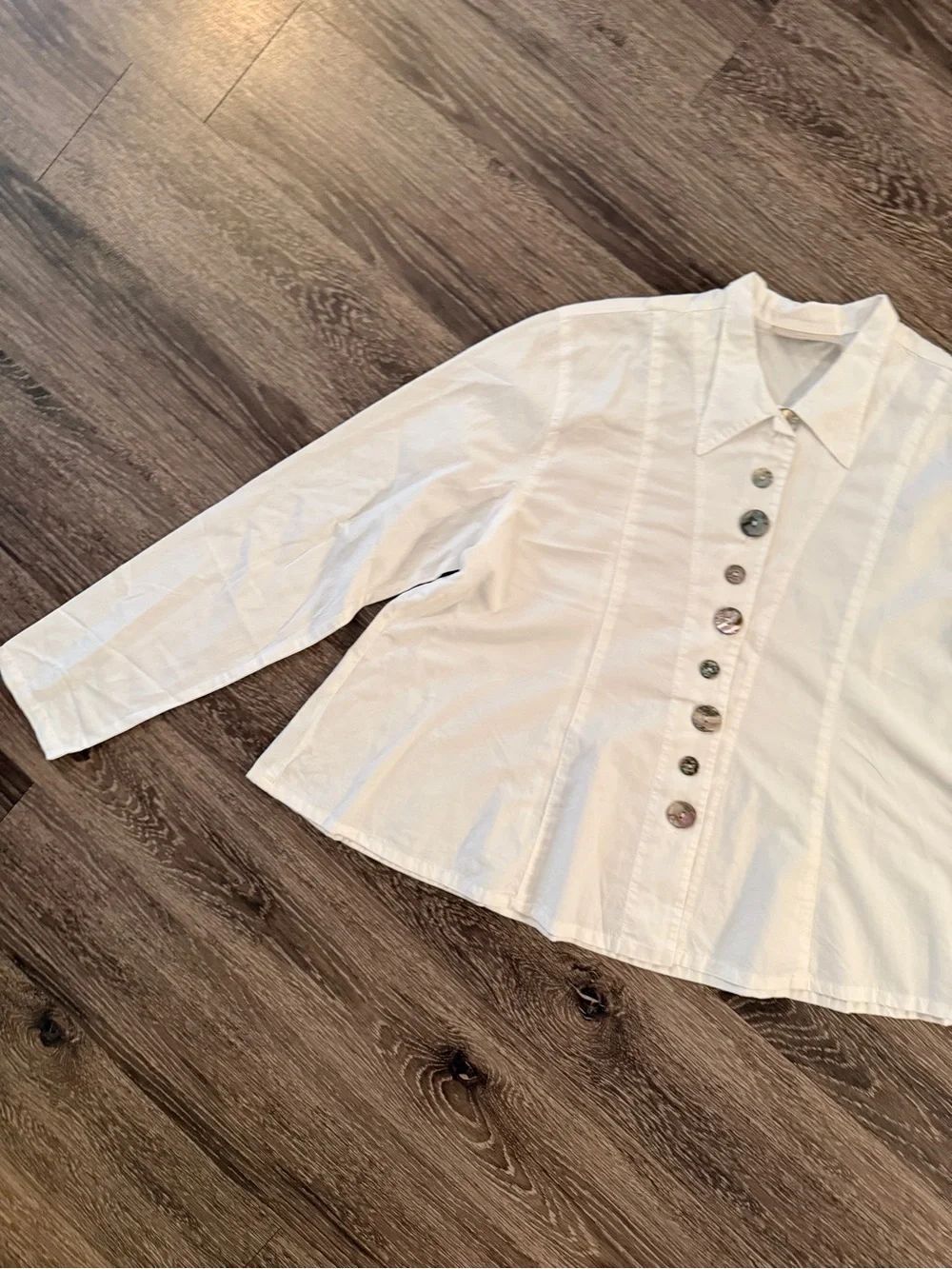Eleven Stitch Design Button Up - Picture 3 of 9